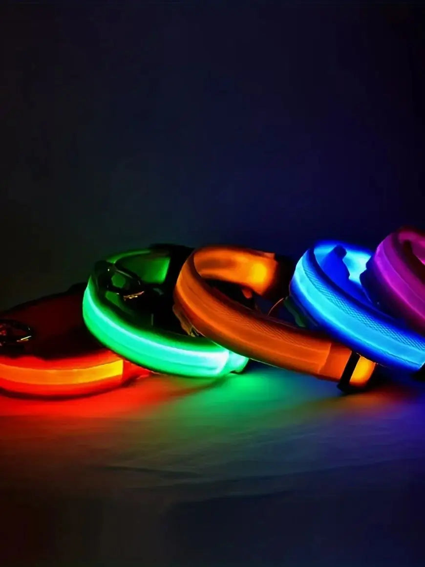 Coleira de LED para Cachorros - LumiPet